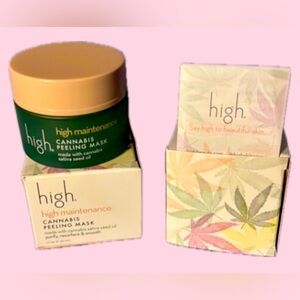 BOGO! Buy 1 get 1 Free! 
High- High maintenance Cannabis Peeling Mask.